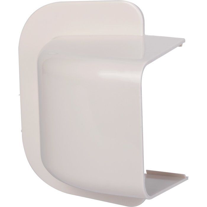 Sorties coudées de mur - CBM - goulottes PVC - beige