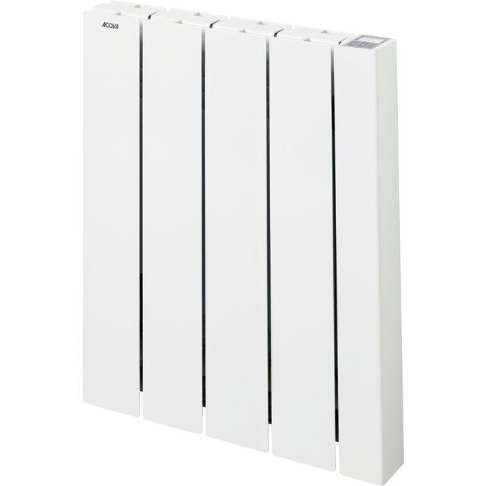 Radiateur à inertie fluide - ACOVA - Atoll TAN - Horizontal - Blanc