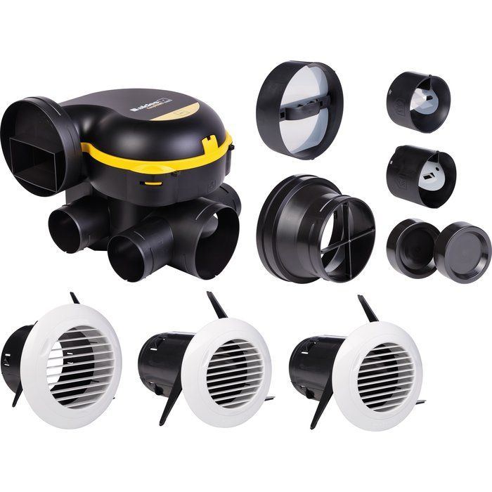 Kit VMC EasyHOME Auto - bouches standard - gamme combles - 11026032