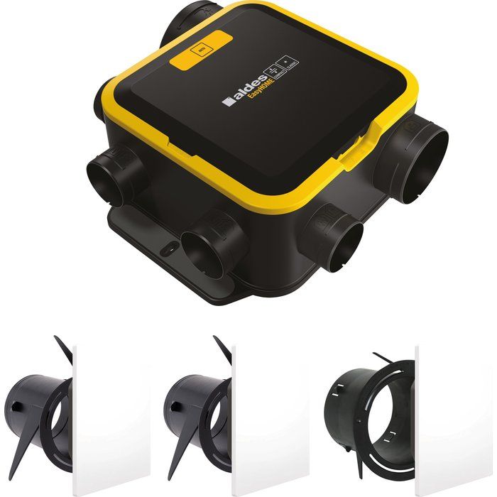 Kit VMC Easy Home Auto - bouches ColorLINE - gamme compact - 11026036