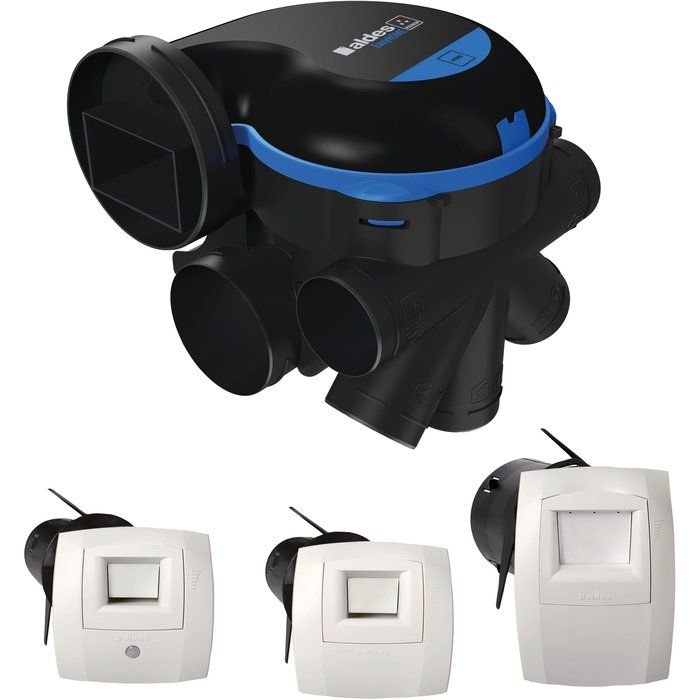 Kit VMC hygro-réglable EasyHOME® HYGRO Premium MW ELEC - 11033034