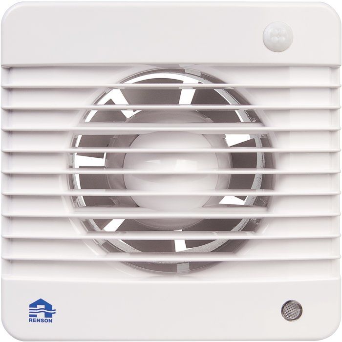 Extracteur mécanique temporisé avec détecteur de présence - Ø 100 mm - Renson - 17763