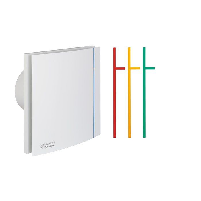 Aérateurs Silent 100 CZ Design Blanc