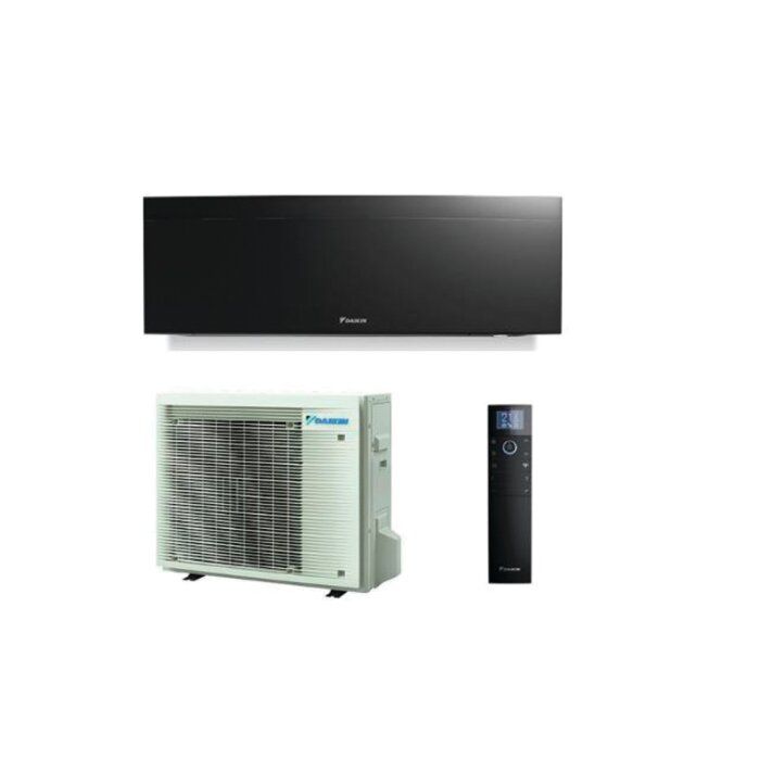 Climatiseur Mural - EMURA 3 - Noir - DAIKIN -  FTXJ-AB9 + RXJ-A9 - R32