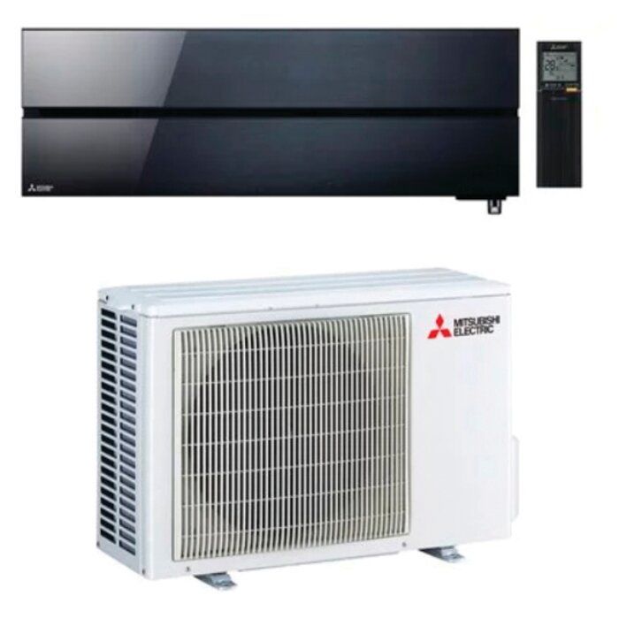 Climatiseur Mural - Inverter Design Premium - Noir - MITSUBISHI ELECTRIC - MSZ-LN VG2B + MUZ-LN VG2 - R32