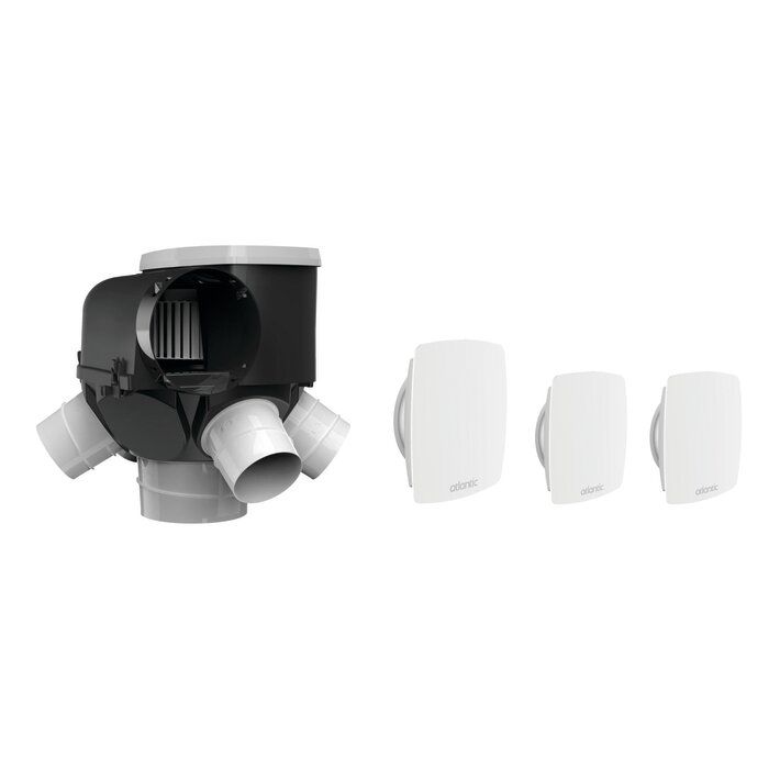 Kit VMC simple flux Autoréglable - ATLANTIC - Autocosy - 412288