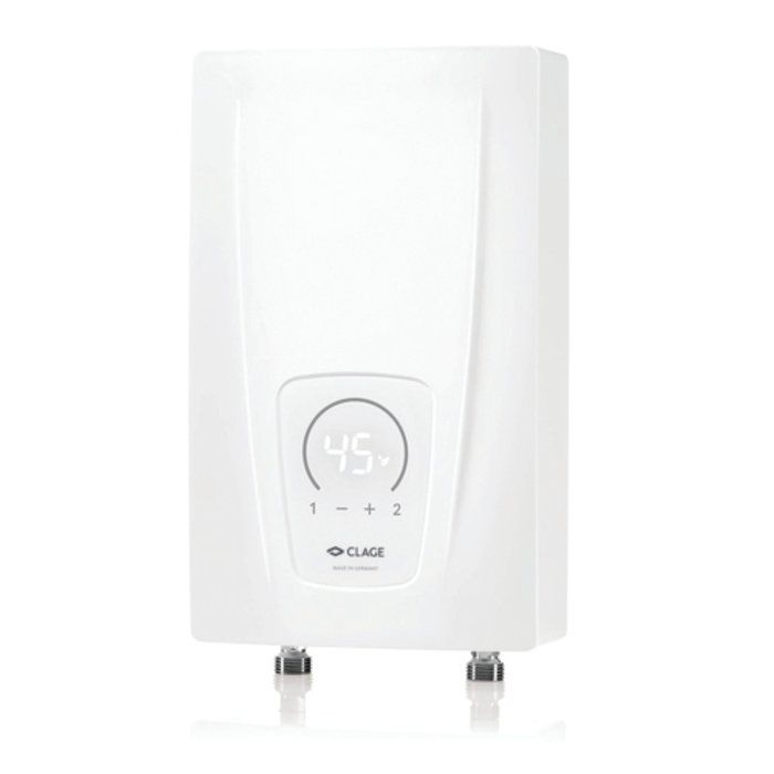 Chauffe eau instantané - CLAGE - CEX 9 - 6.6 / 8.8 kW - Raccords Par Le Bas