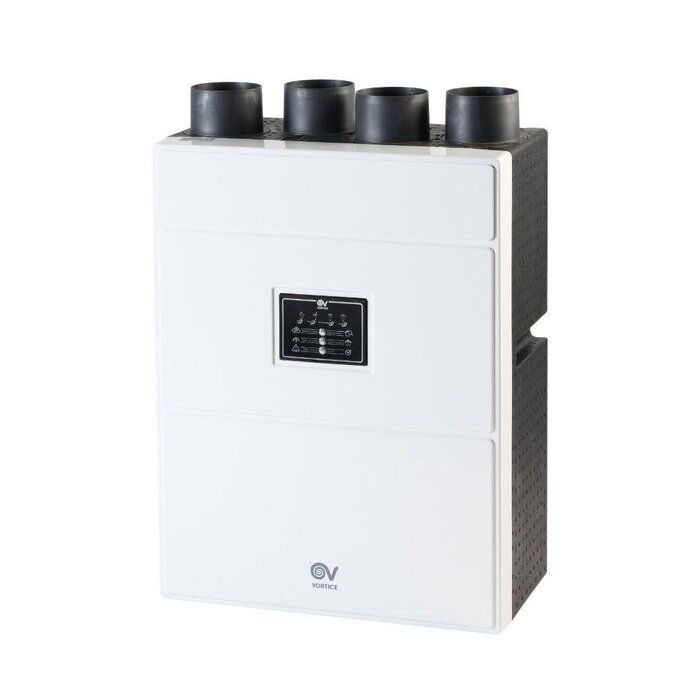 VMC Double Flux NETI - très haut rendement - 4 piquages - VORTICE - VDFTNK4P