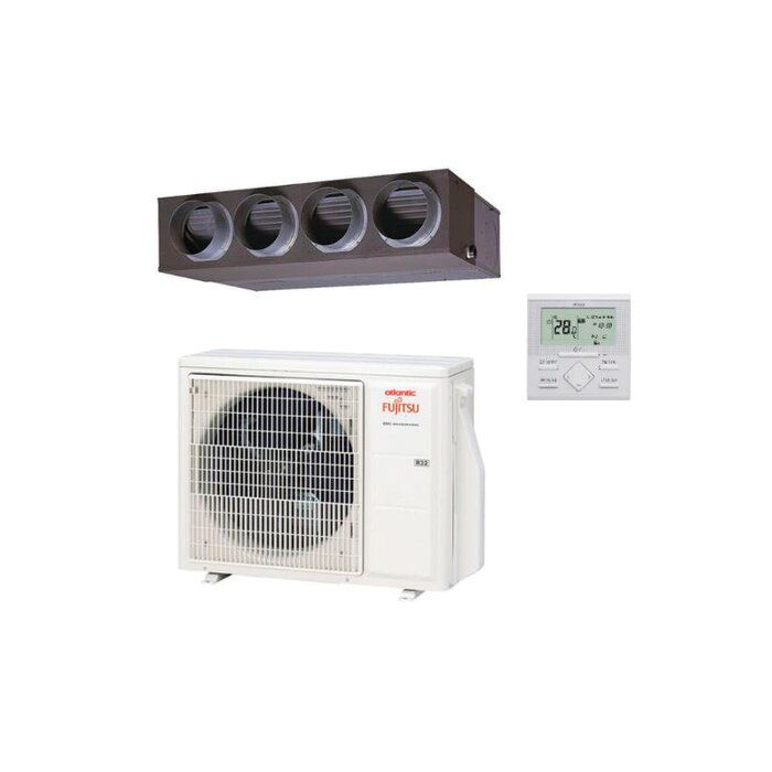 Climatiseur Gainable - Confort - ATLANTIC ARXG KMLB.UI + AOYG KBTB.UE - R32