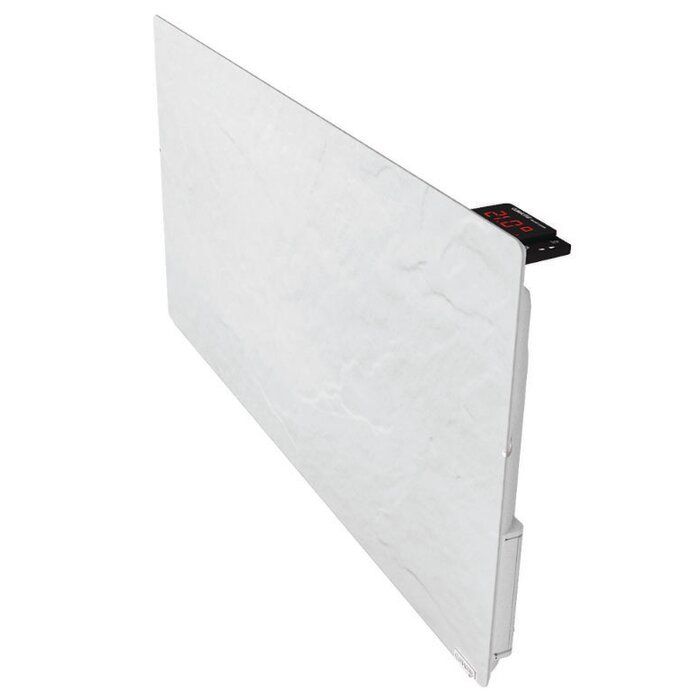 Radiateur pierre et minéraux VALDEROMA - Touch Silicium - Natura Blanc