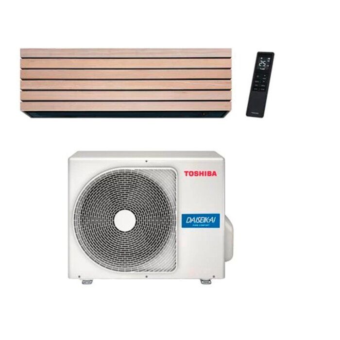 Climatisation réversible TOSHIBA – Daiseikai 10 – Bois - R32