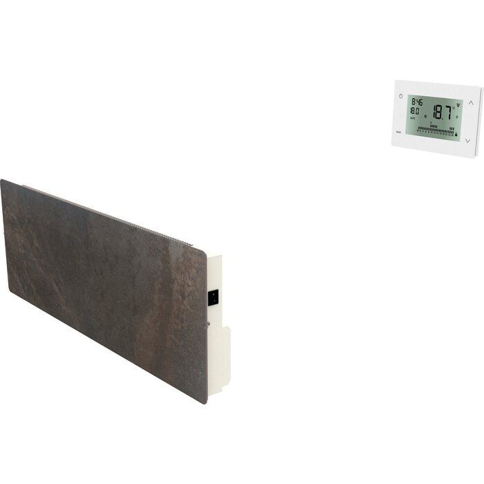 Radiateur pierre et minéraux VALDEROMA – Plintho – Horizontal – Terre lunaire