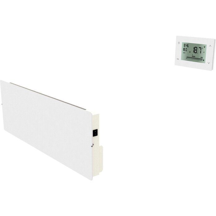 Radiateur pierre et minéraux VALDEROMA – Plintho – Horizontal – Blanc quartz